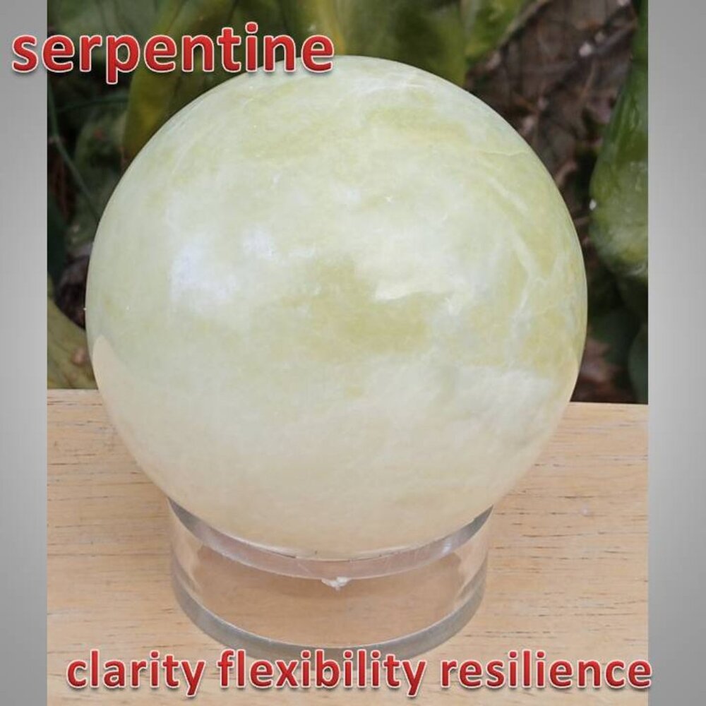 66mm serpentine sphere 04 clarity focus problem solving CHAKRA